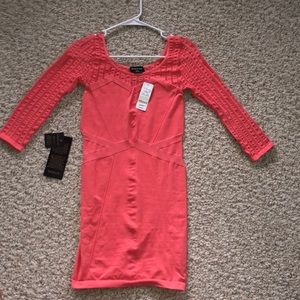 Coral Bebe Dress